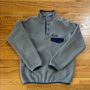 Patagonia Synchilla Small  Gray Fleece Pullover